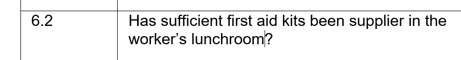 Develop custom-made OH&S internal audit tools